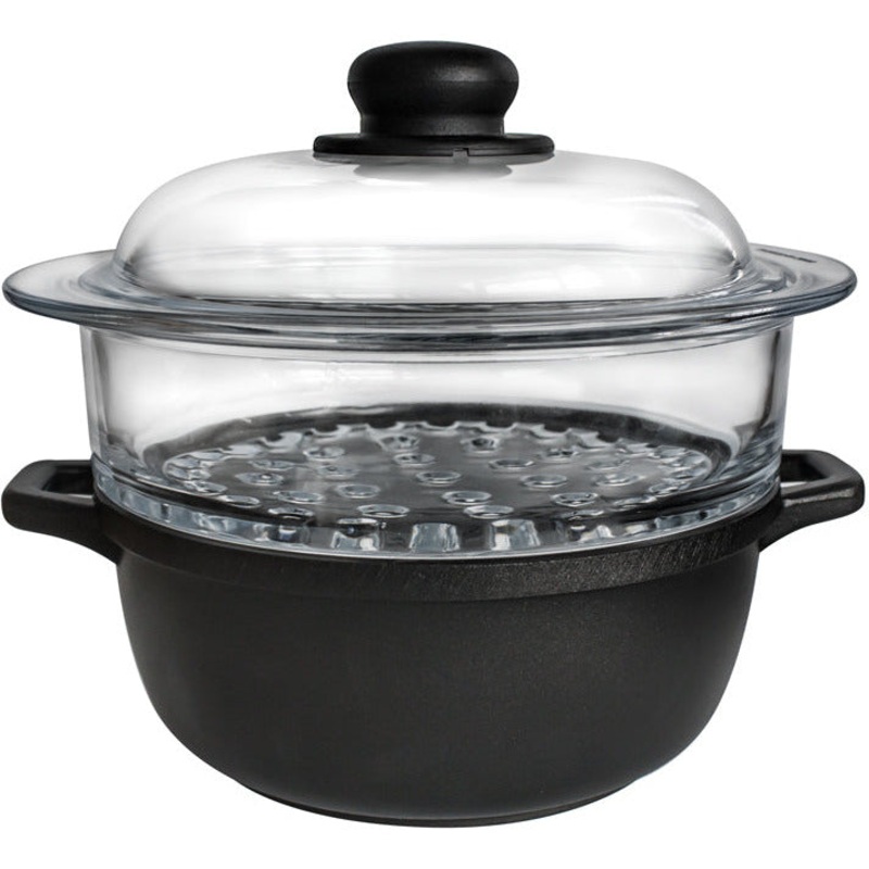Steamer set with 3 pieces 20x15.5cm
