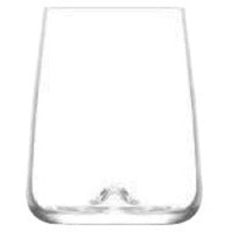 Tall beverage glass