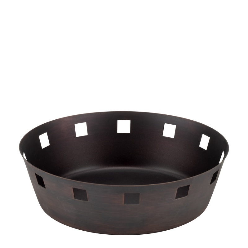 Indy Round Bread Basket 17cm