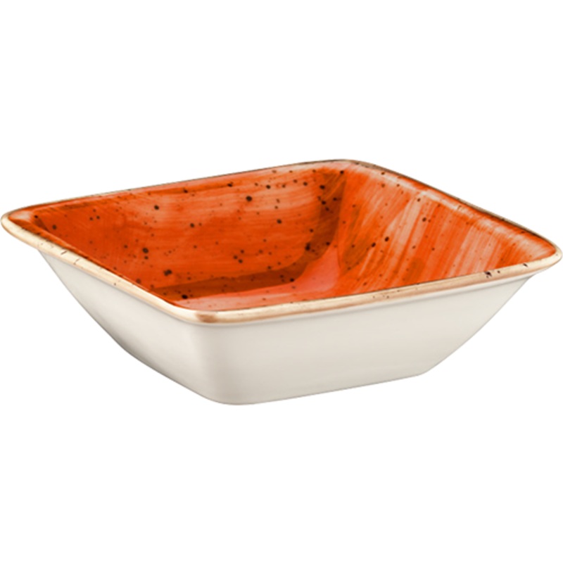 Terracotta Moove Deep Plate 19x17cm