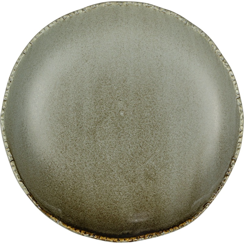 Fuji Ash deep plate 25cm