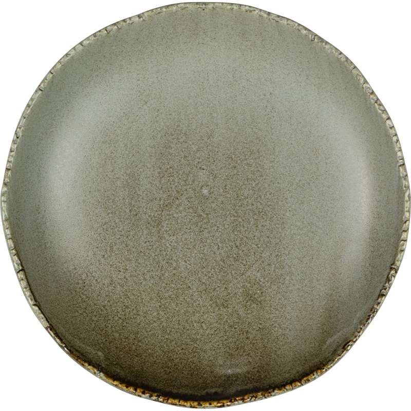 Fuji Ash deep plate 30x6cm