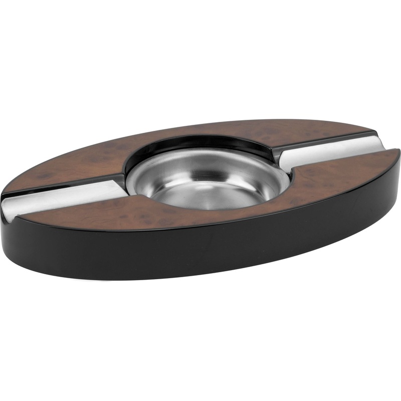 Oval 2 cigar ashtray 20x10x2.5cm