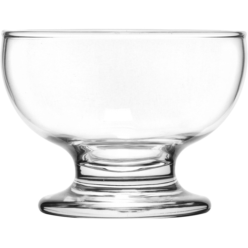 Paulista glass ice cream cup 220ml