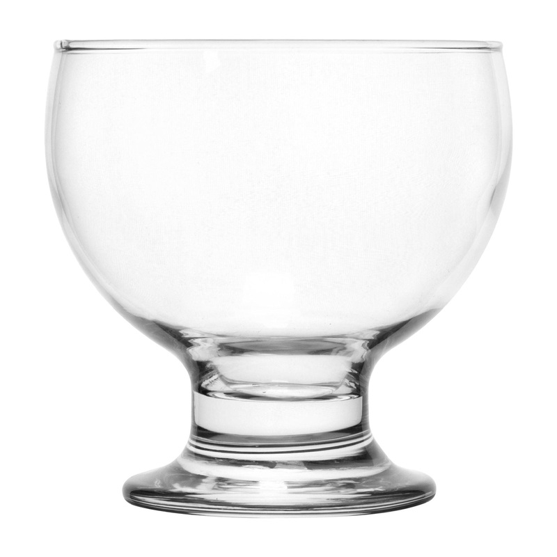 Paulista glass ice cream cup 400ml