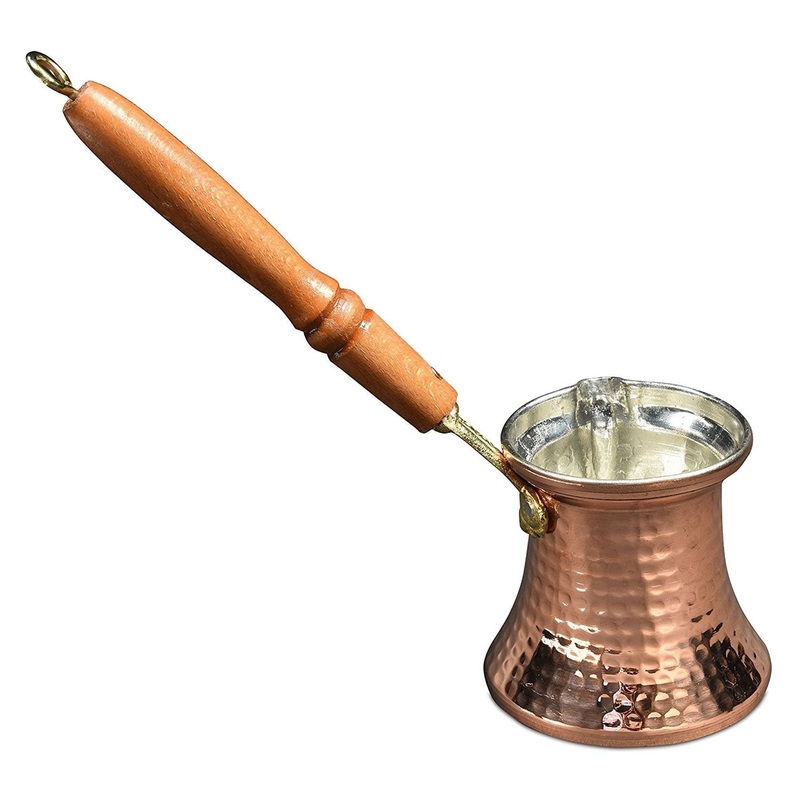 Charm Turkish Coffee Pot with Wooden Handle 150ml