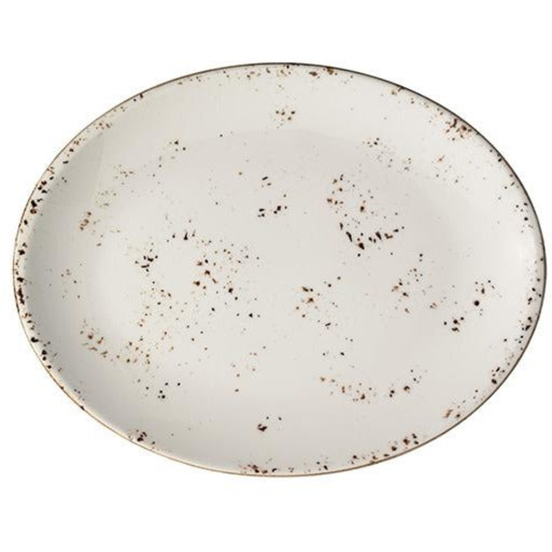Grain Moove Oval Plate 31x24cm