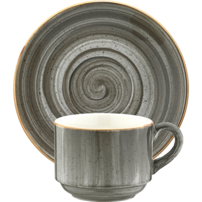 Space cup with saucer  210ml