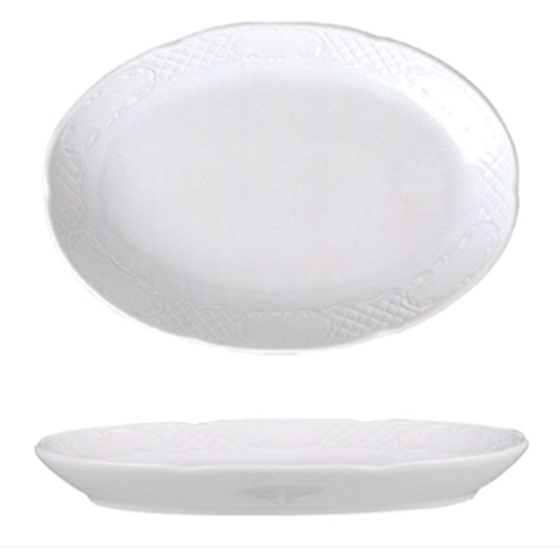 Flora Oval platter 18cm