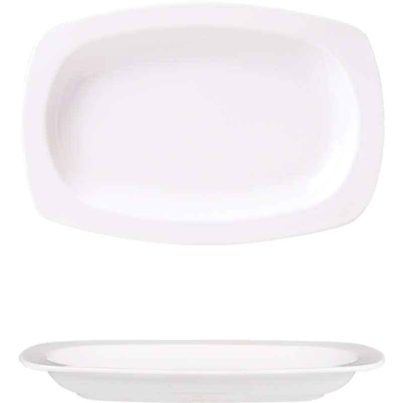 Gala Rectangular deep platter 30cm