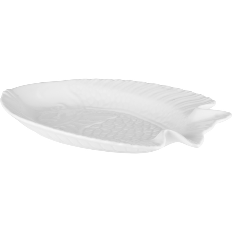 Embossed fish plate 39cm