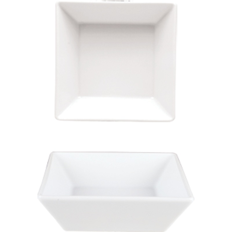 Merid Square deep plate 22x22cm