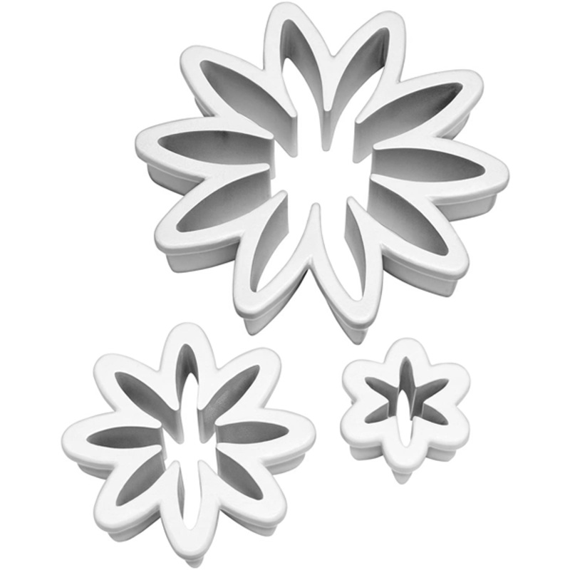 Fondant Daisy Shape Cut Outs