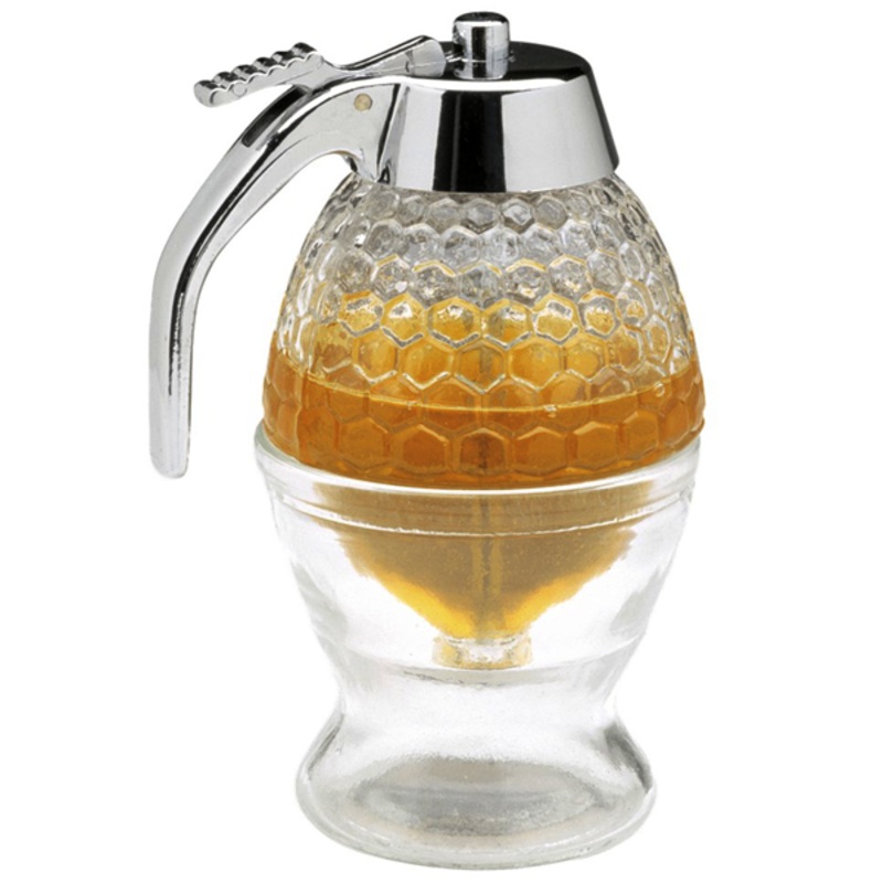 Honey Dispenser with Stand and Stopper