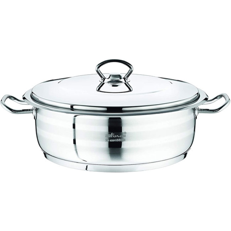 Saflon Safinox 26cm Flavia Karai With S/S LID 4.25Ltr