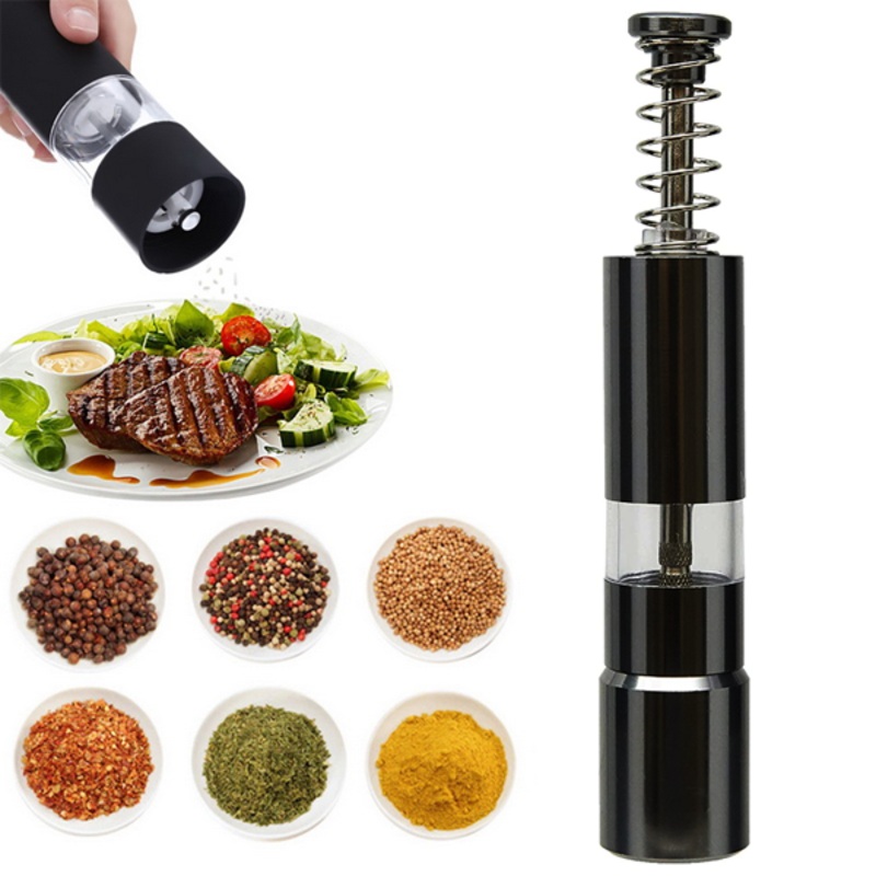 Spring Action Salt and Pepper Grinder