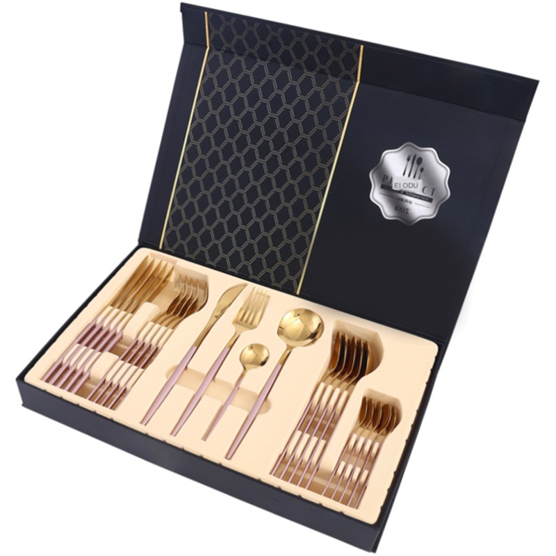 Stainless Steel Cutlery Set 24 pcs