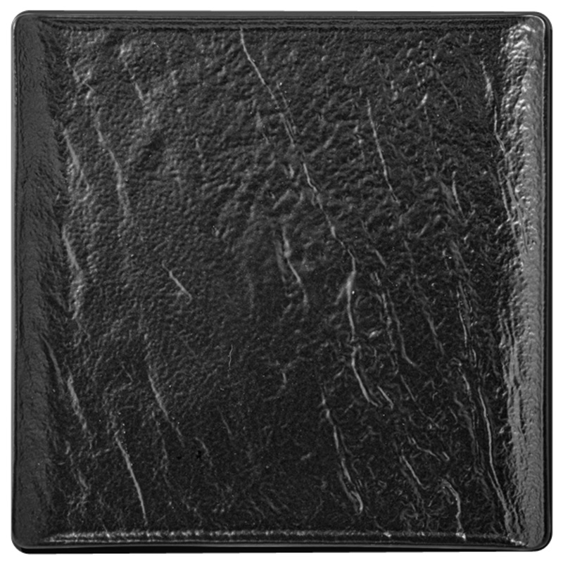 Wilmax SlateStone Square Plate 6.75" x 6.75"