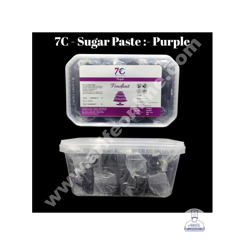 7C Fondant - Purple (1 KG)