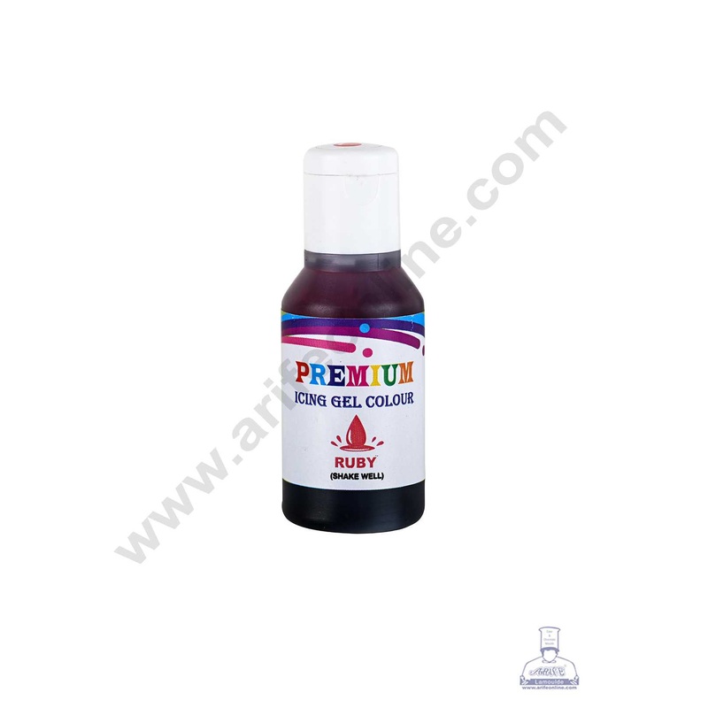 Bake Haven Premium Icing Gel Colour - Ruby (20g)