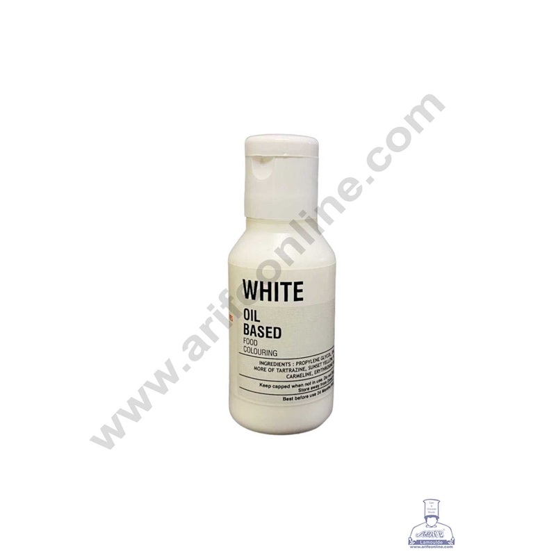 Bake Haven Oil Candy Colours - White (15g)