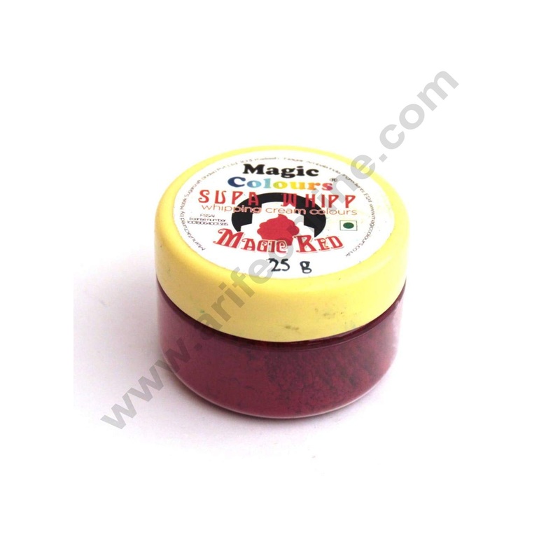 Magic Colours Supa Whipp - Whipping Cream Powder - Magic Red 25g