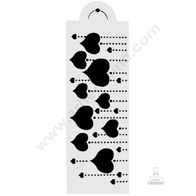 Cake Decor Wedding Cake Stencil, Cake Border Side Decoration Tool SBST-053