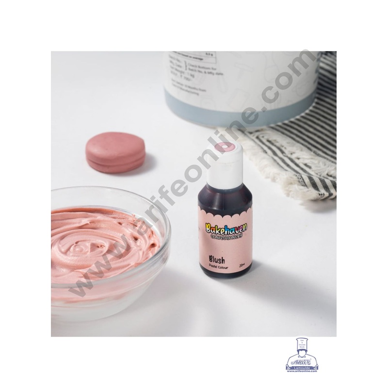 Bake Haven Confectionery Icing Gel Pastel Colour - Blush (20g)