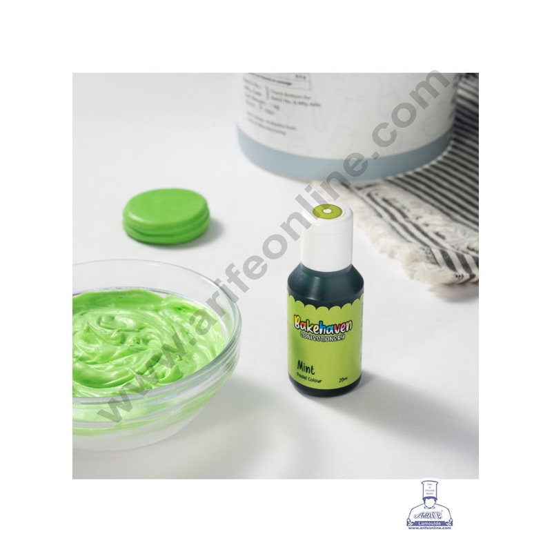 Bake Haven Confectionery Icing Gel Pastel Colour - Mint (20g)