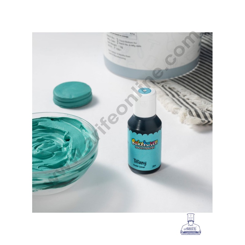 Bake Haven Confectionery Icing Gel Pastel Colour - Tiffany (20g)