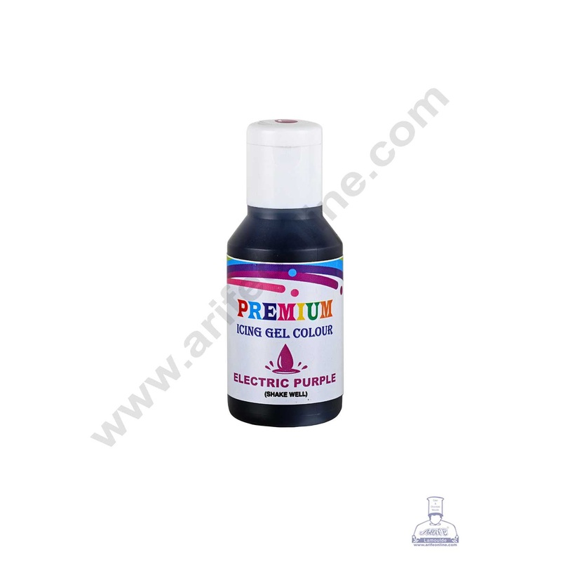 Bake Haven Premium Icing Gel Colour - Electric Purple (20g)