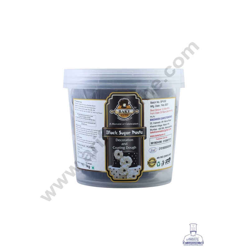 Bake Haven Sugar Paste 1 Kg - Black