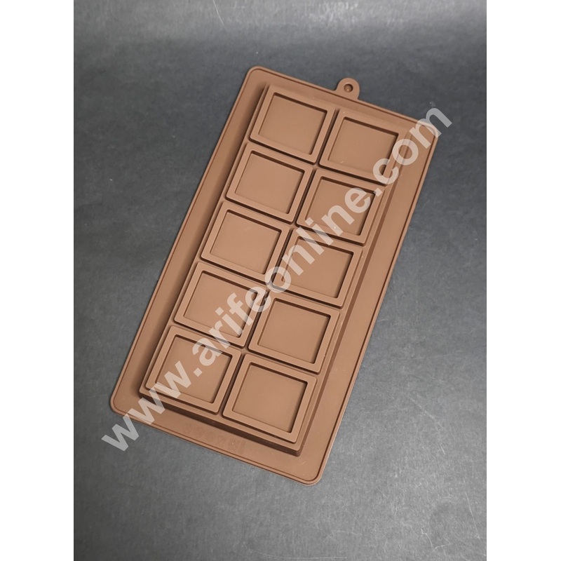 CAKE DECOR 1 Cavity Box Design Kunafa Chocolate Bar Silicone | Pistachio Kunafa Chocolate Bar Mould (Design-04)