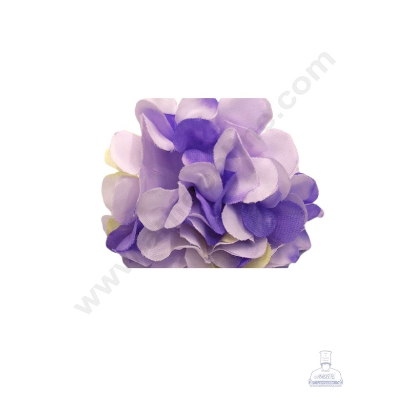 Cake Decor Small Marigold Artificial Flower For Cake Decoration  Purple( 10 pcs Pack )