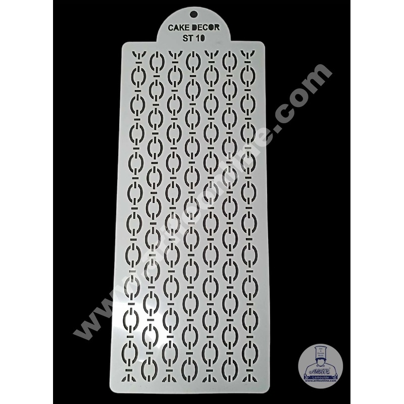 CAKE DECOR Wedding Cake Stencil, Cake Border Side Decoration Tool SBST-062