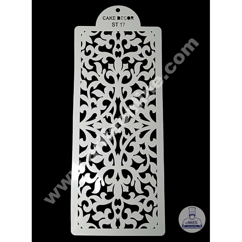 CAKE DECOR Wedding Cake Stencil, Cake Border Side Decoration Tool SBST-068
