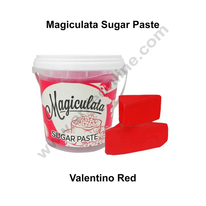 Magiculata Sugar Paste 1 Kg - Valentino Red