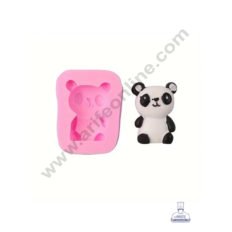 Silicon Baby Panda Marzipan Mould | Animals Shape Fondant Clay Marzipan Cake Decoration Mould - CAKE DECOR