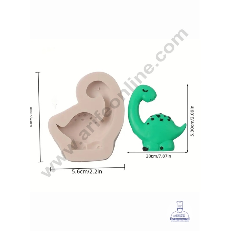 Silicon Dinosaurs Marzipan Mould | Animals Shape Fondant Clay Marzipan Cake Decoration Mould - CAKE DECOR