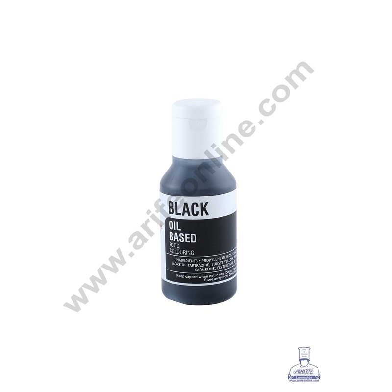 Bake Haven Oil Candy Colours - Black (15g)