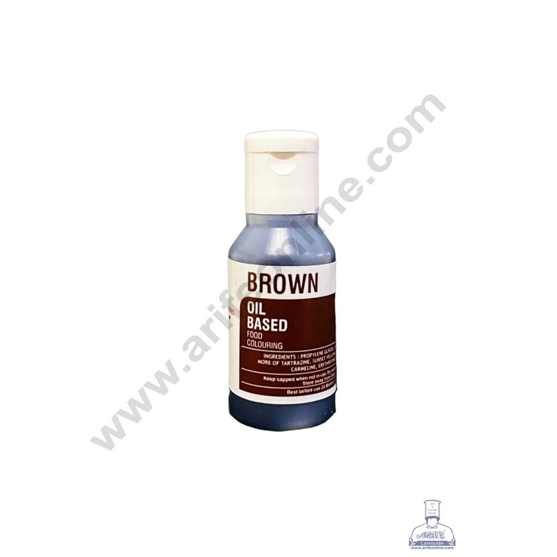 Bake Haven Oil Candy Colours - Brown (15g)