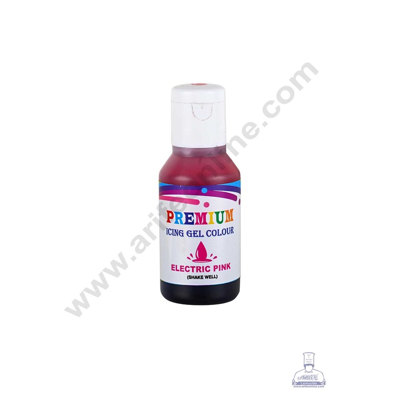 Bake Haven Premium Icing Gel Colour - Electric Pink (20g)