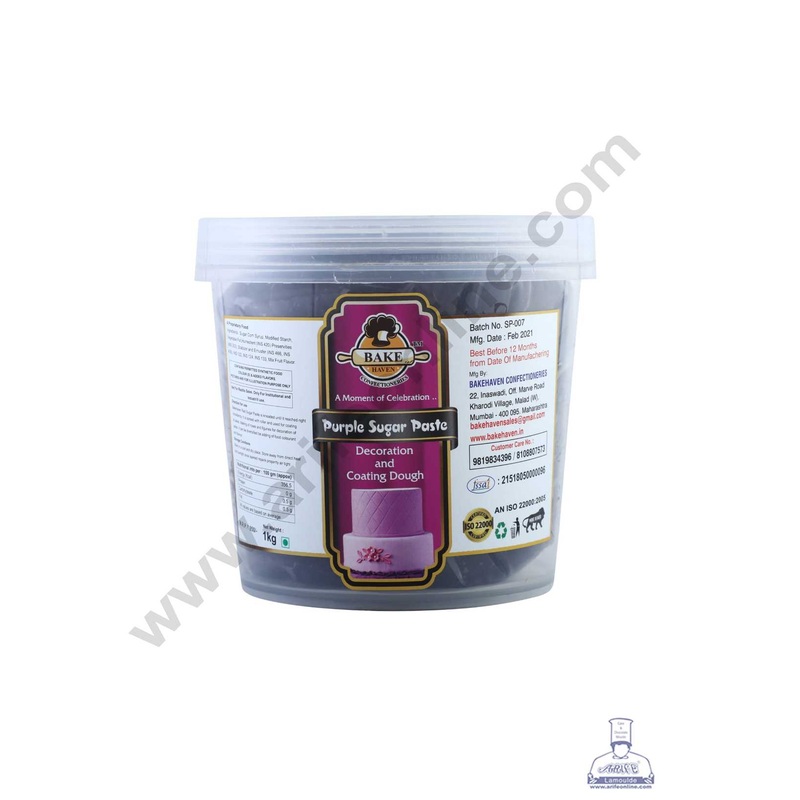 Bake Haven Sugar Paste 1 Kg - Purple