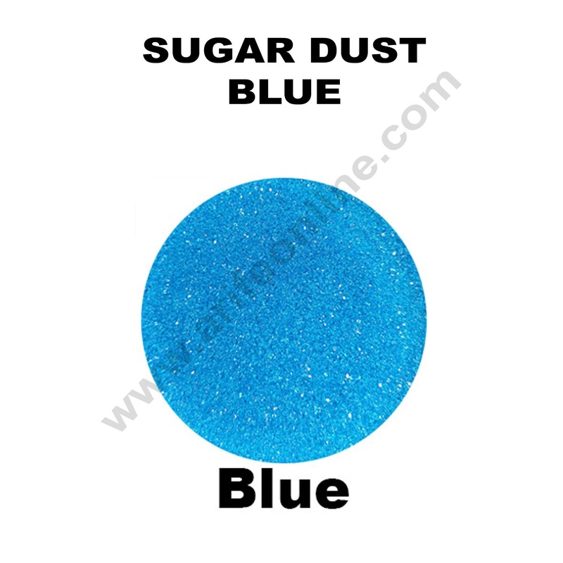 Cake Decor Sugar Dust Sprinklers - Blue