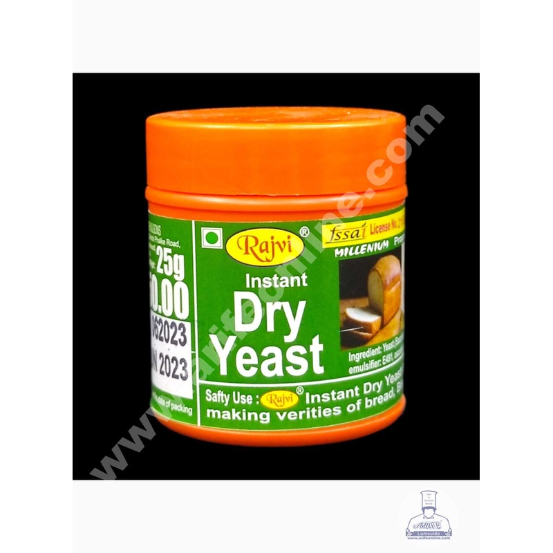 Rajvi Instant Dry Yeast 25gm