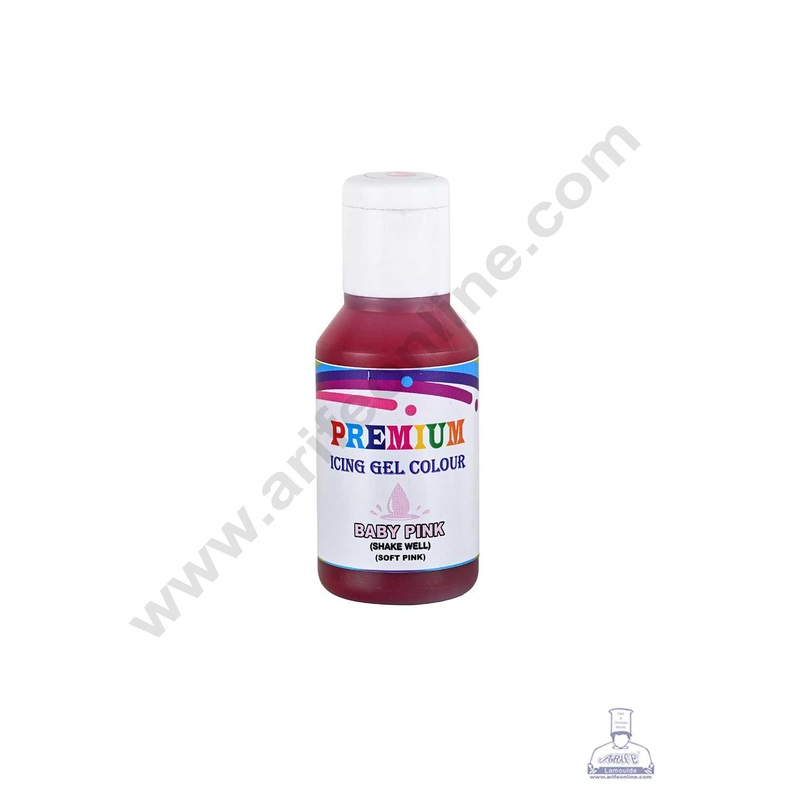 Bake Haven Premium Icing Gel Colour - Baby Pink (20g)