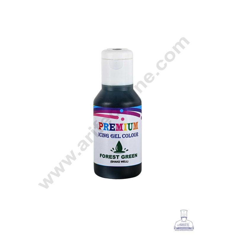 Bake Haven Premium Icing Gel Colour - Forest Green (20g)