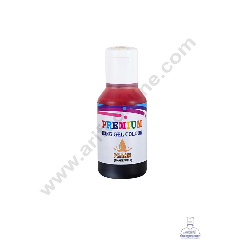 Bake Haven Premium Icing Gel Colour - Peach (20g)