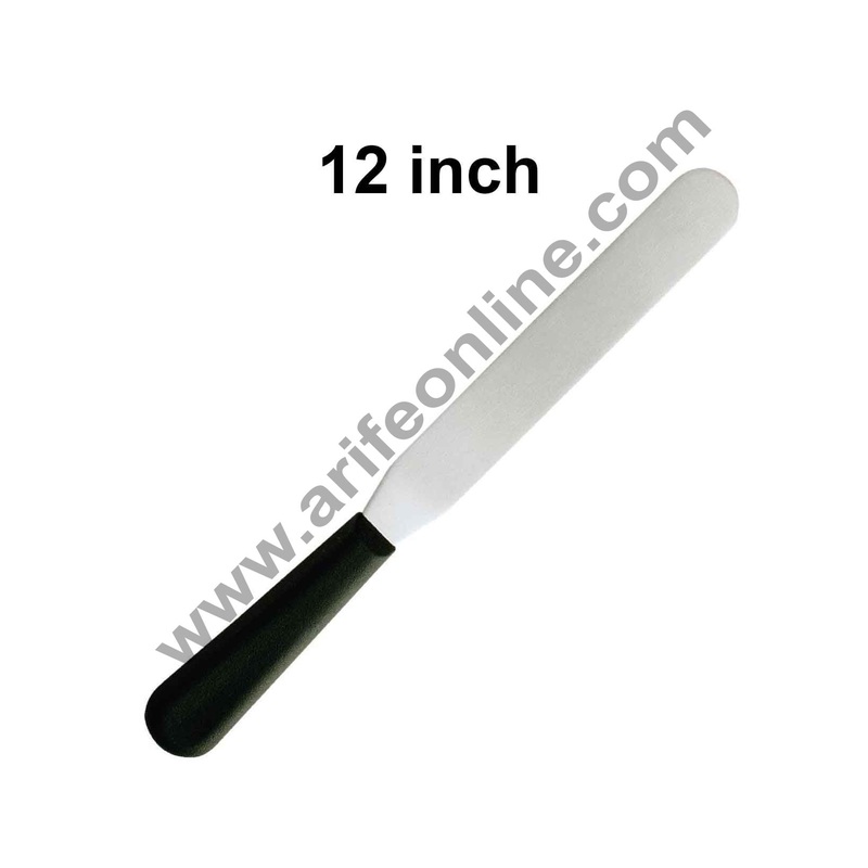 Cake Decor Stainless Steel Cake Palette Knife Icing Spatula - 12 inch/ 1 Piece