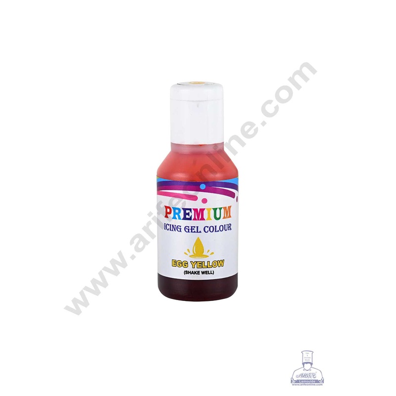 Bake Haven Premium Icing Gel Colour - Egg Yellow (20g)